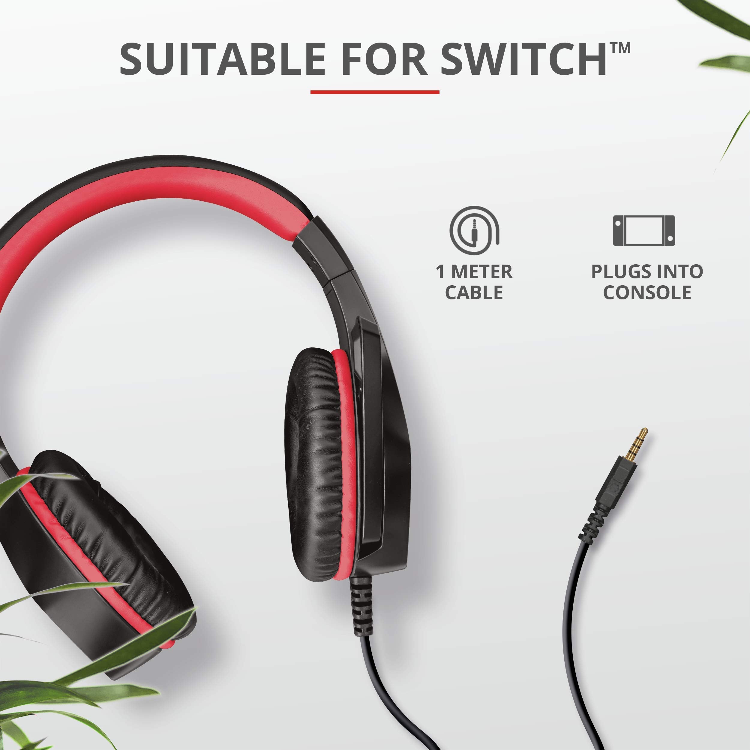 Trust Gaming Gxt 404r Rana Auriculares, Auriculares Con MicróFono Y Diadema Ajustable, Mando A Distancia Integrado, Cable De 1 M, Auriculares Para Pc, SWITCH - , Consola - Rojo Trust Gaming Gxt 404r Rana Auriculares, Auriculares Con MicróFono Y Diadema Ajustable, Mando A Distancia Integrado, Cable De 1 M, Auriculares Para Pc, SWITCH - , Consola - Rojo